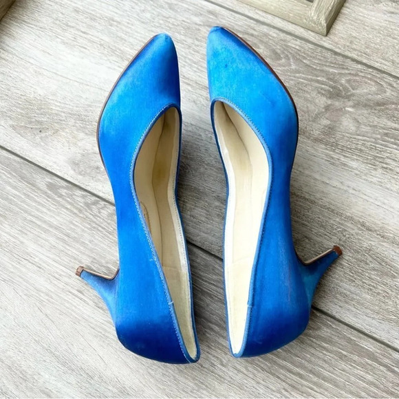 Vintage Tai Silk Satin Heel Pump Made in Taiwan - Picture 7 of 15